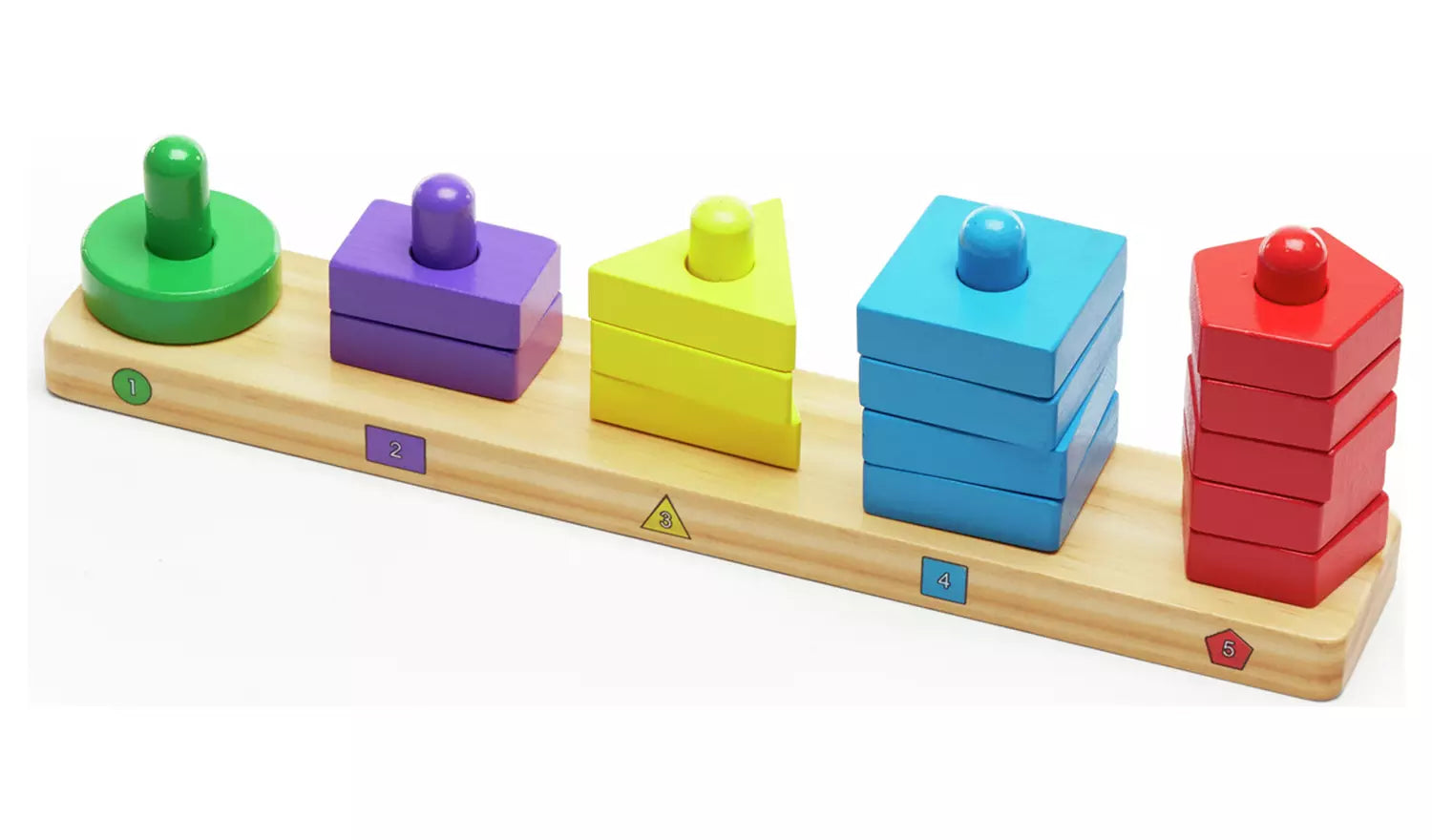 Melissa Doug Stack Sort Board Toy