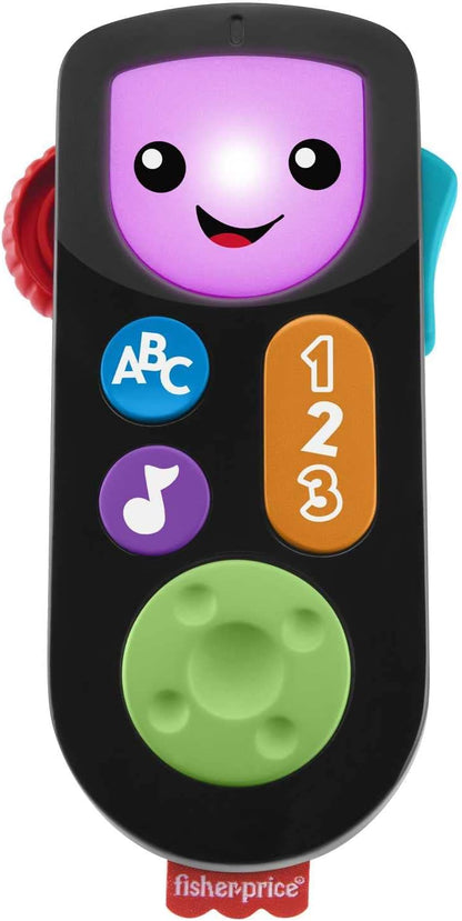 Stock photo showing the Fisher-Price Laugh & Learn Stream & Learn Remote.