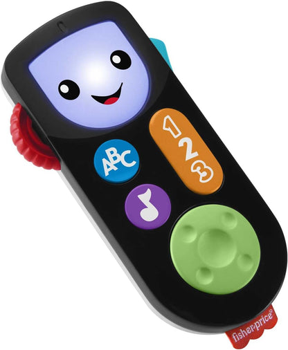 Stock photo showing the Fisher-Price Laugh & Learn Stream & Learn Remote.