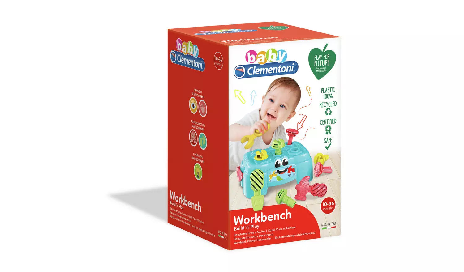 Clementoni ECO Toy Workbench - Retail Box