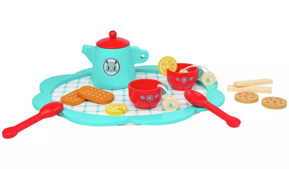 Chad Valley Wooden Tea Set Playset