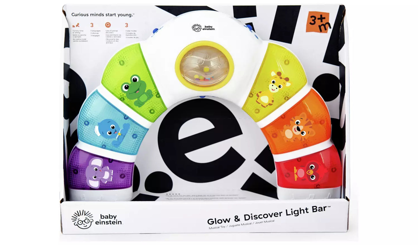 Baby Einstein Glow & Discover Light Bar Activity Station