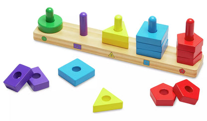 Melissa & Doug Stack Sort Board Toy