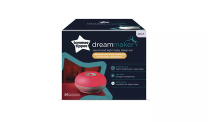 Photo of the Tommee Tippee Dreammaker Nightlight and Baby Sleep Aid box.