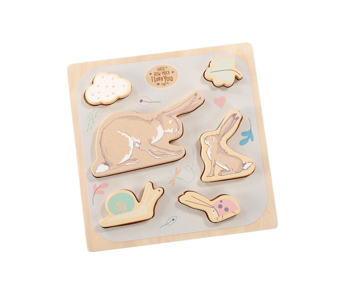 Guess How Much I Love You Wooden Shape Puzzle