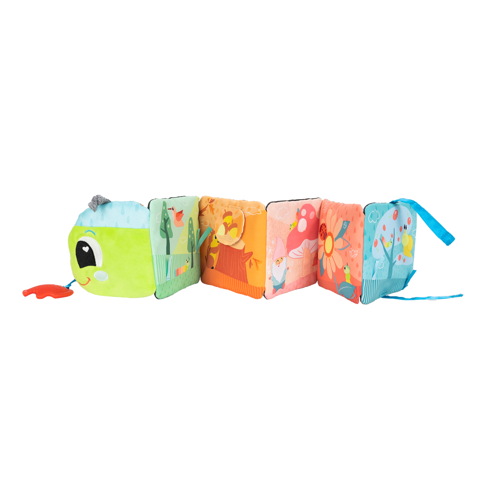 Lamaze Sensory Adventure Caterpillar Soft Cloth Book