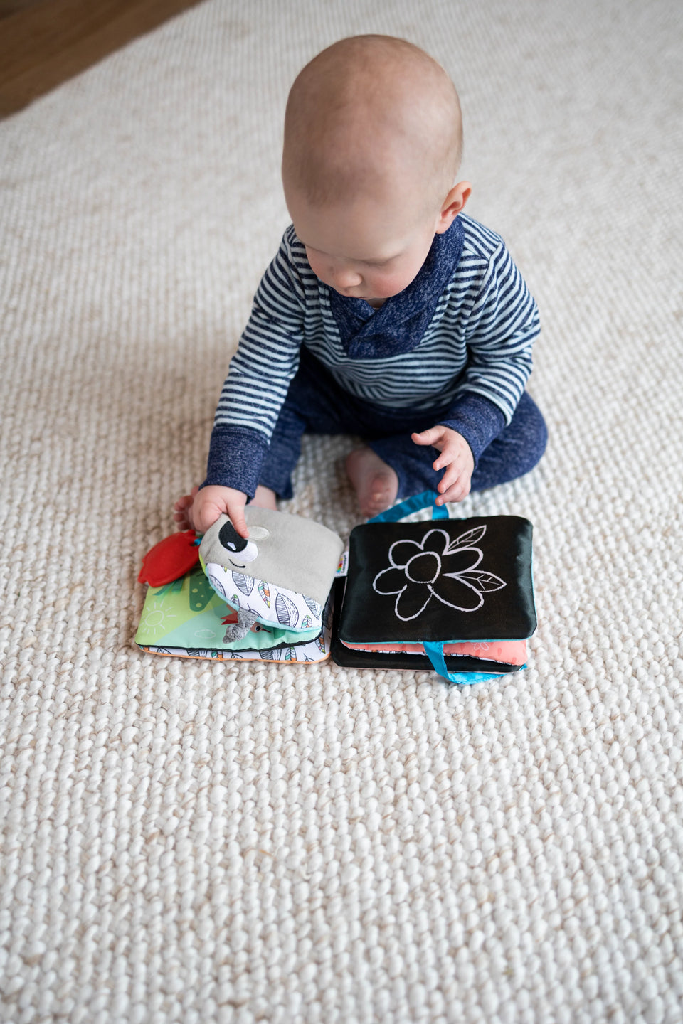 Lamaze Sensory Adventure Caterpillar Soft Cloth Book