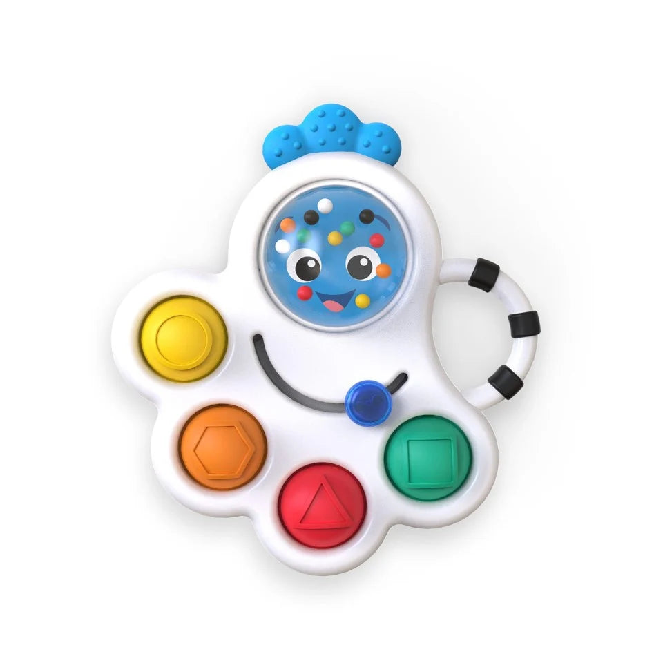 Baby Einstein, Opus’s Shape Pops Sensory Rattle & Teether