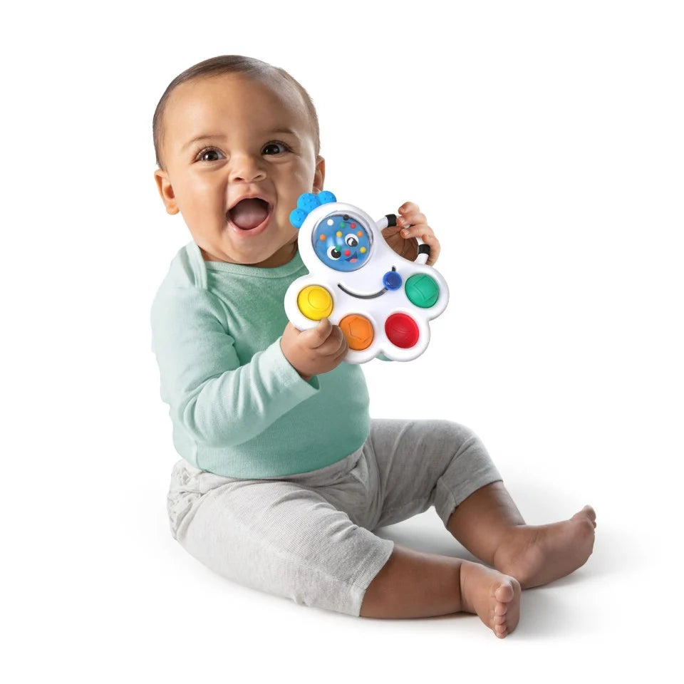 Baby Einstein, Opus’s Shape Pops Sensory Rattle & Teether