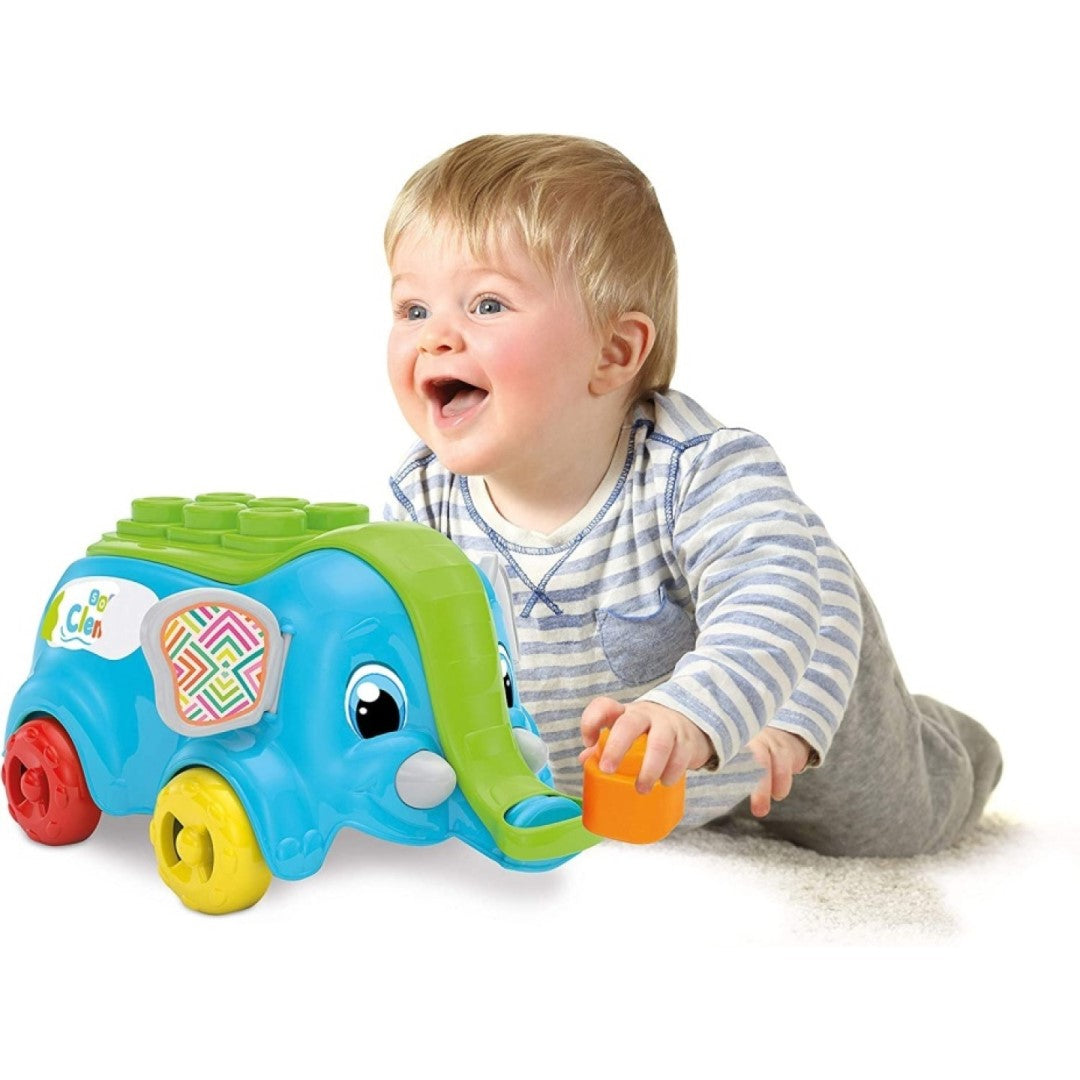 Soft Clemmy Baby Elephant Sorter Toy