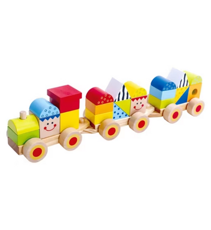 Tooky Toys – Wooden Stacking Train