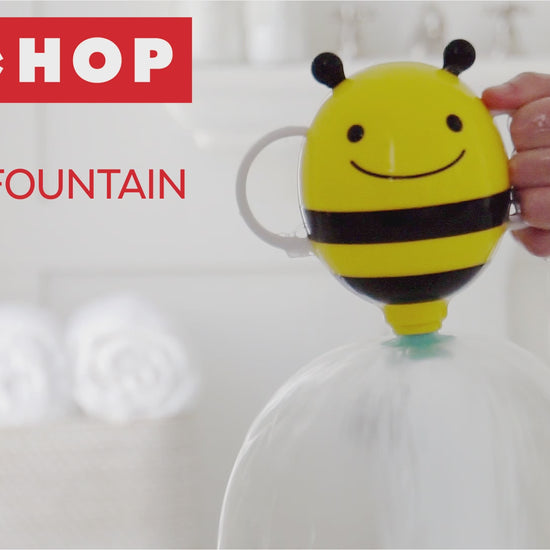 Stock video of the Skip Hop Zoo Bath fountain in use.