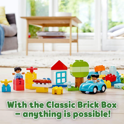 With the classic brick box - anything is possible! Example builds using the set.