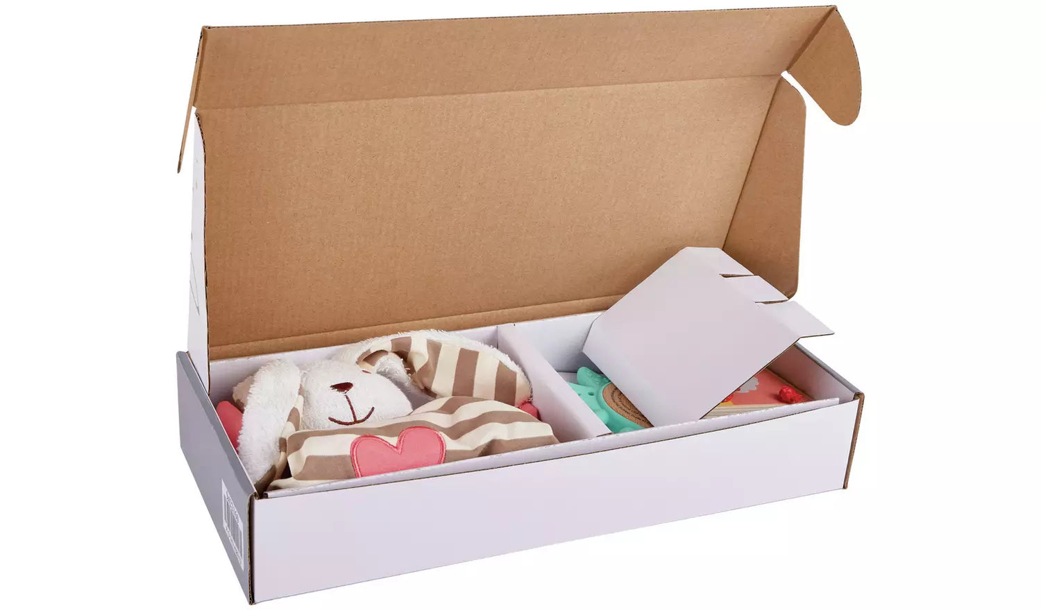 Stock photo of the box open showing the set contents.