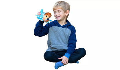 Photo of a young child playing with the Smarty Jojo Electronic Learning Toy.